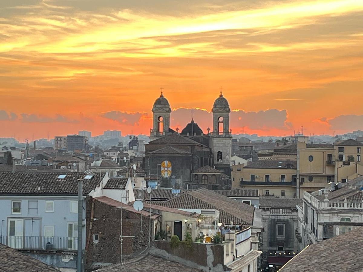 Апартаменти La Terrazza Di Sant'Agata Катанія Екстер'єр фото