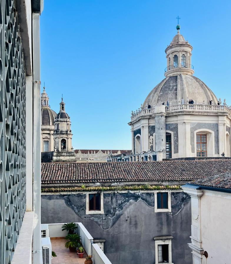 Апартаменти La Terrazza Di Sant'Agata Катанія Екстер'єр фото