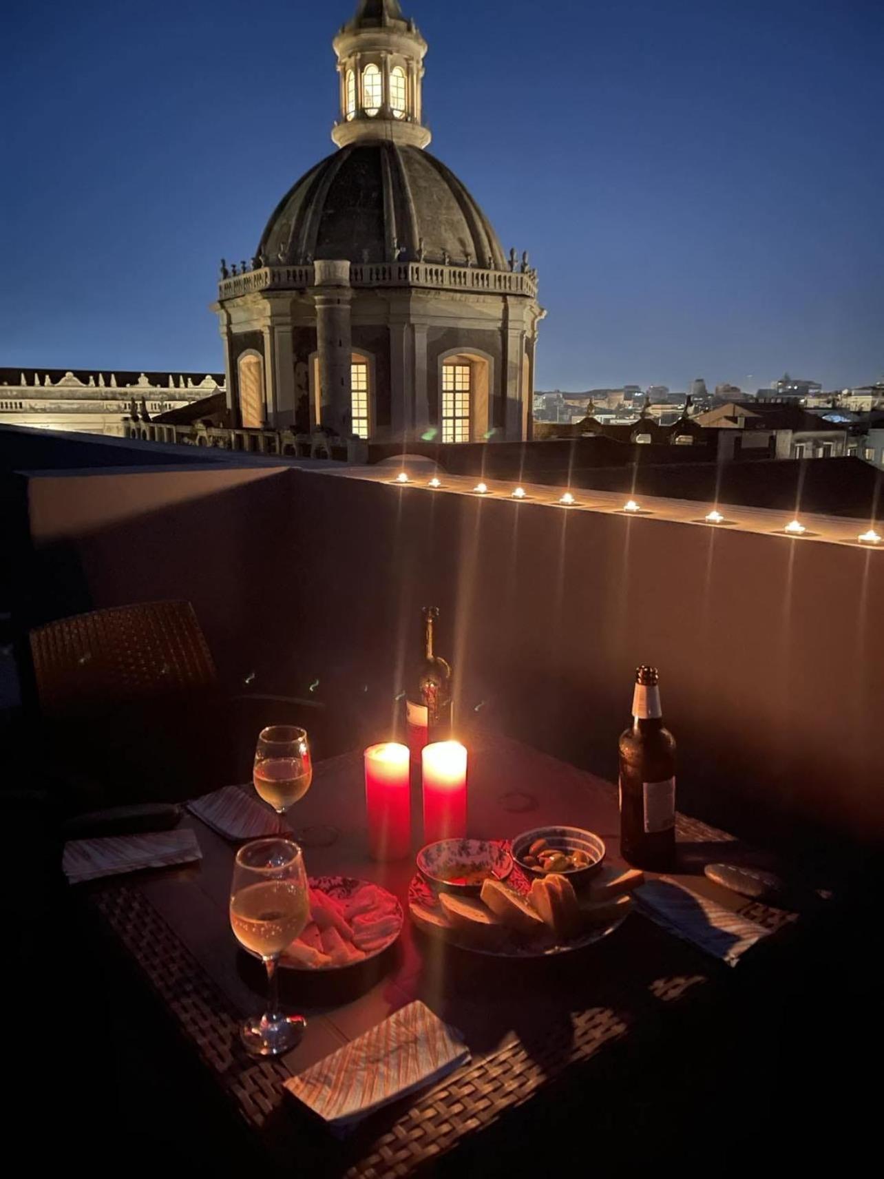 Апартаменти La Terrazza Di Sant'Agata Катанія Екстер'єр фото